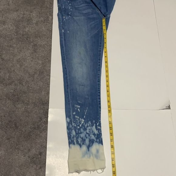 Polo by Ralph Lauren Blue and White Straight Leg Jeans - Picture 11 of 13